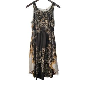 Free People Womens Dress Open Back High Low Size Small-FLAW